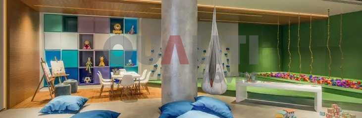 Apartamento à venda em Pinheiros com 49 m², 1 quarto, 1 suíte, living com terraço e 1 vaga
