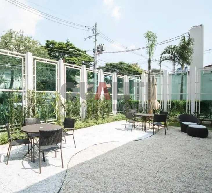 Apartamento studio moderno mobiliado no brooklin para locação e venda