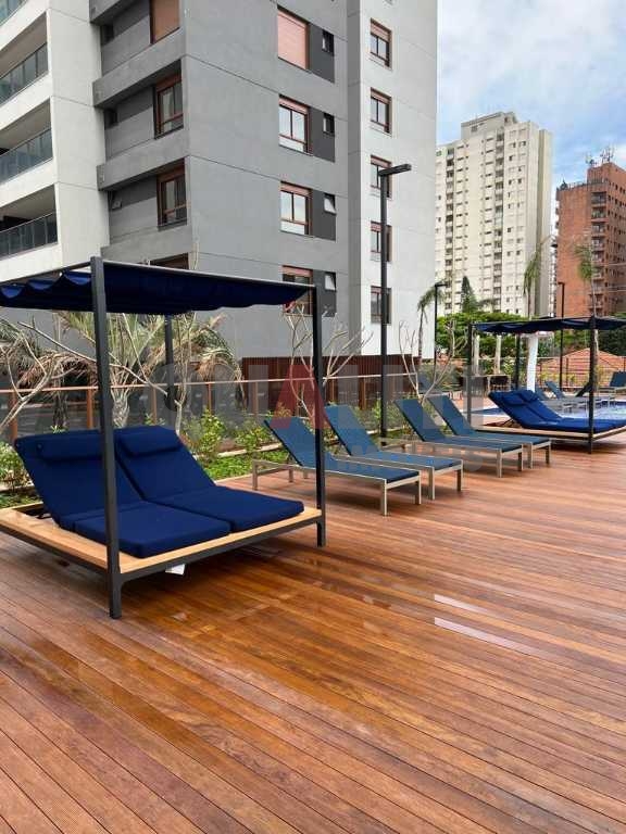Apartamento a venda de alto padrão com 147 m², lazer completo, 3 suítes, varanda gourmet e 2 vagas no Brooklkin