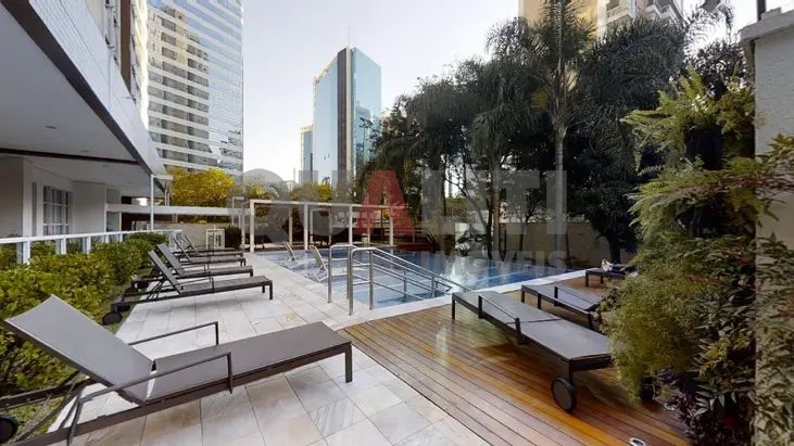 Apartamento alto padrão, venda, 80 m², 1quarto, closet, varanda gourmet, Brooklin