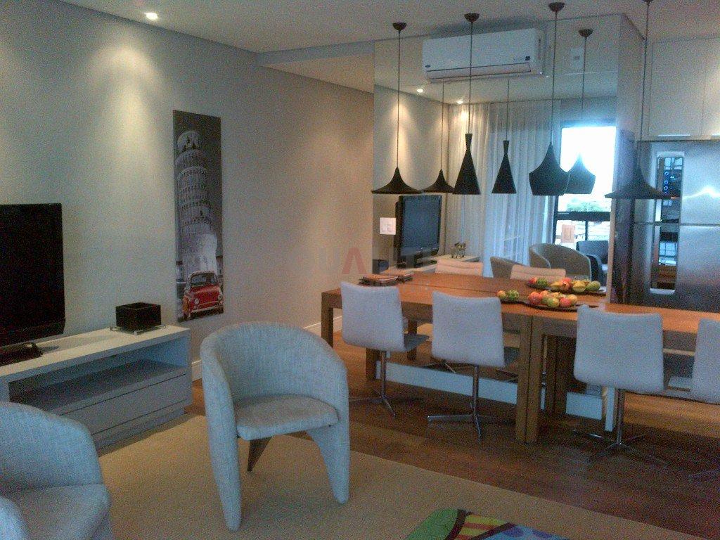 Apartamento mobiliado, 66 m², para venda, 1 suíte, 1 vaga, 2 banheiros na Vila Olímpia.