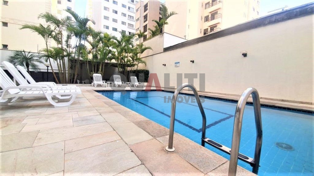 Apartamento semi-mobiliado com 45 m², 1 quarto e 1 vaga em Moema Pássaros