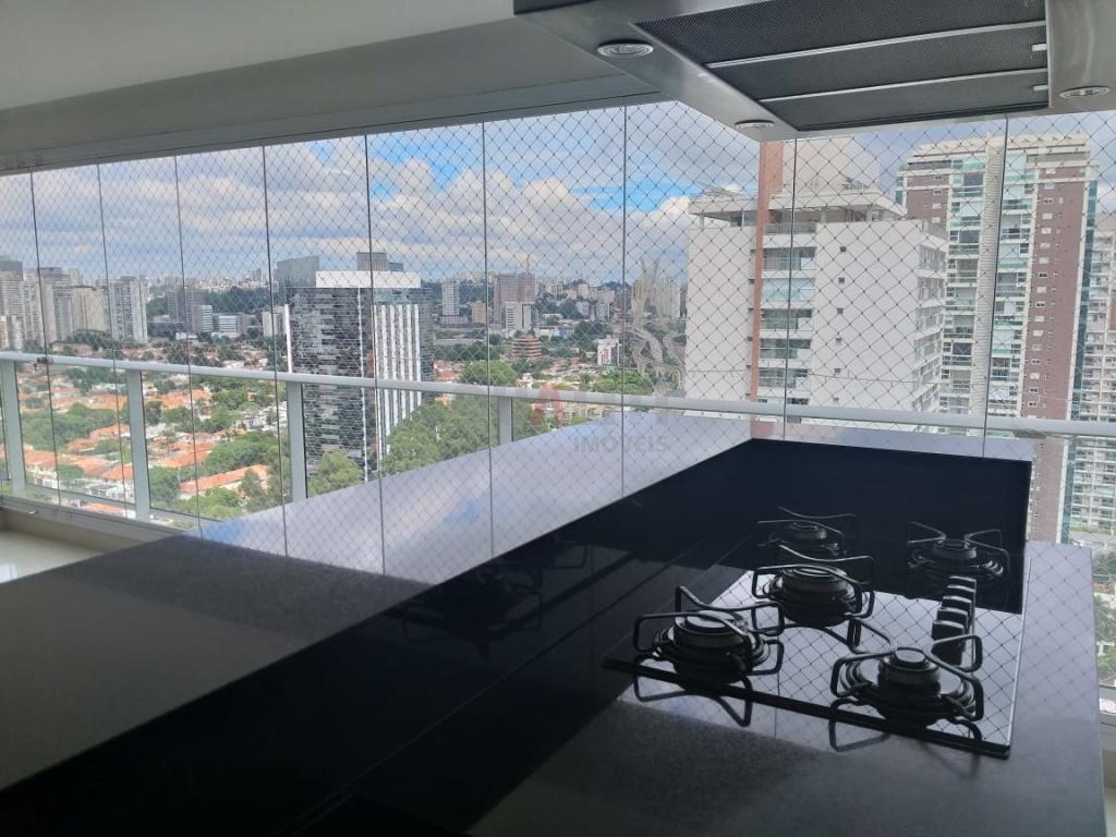 Apartamento para Venda no Brooklin com 138 m², com 3 quartos, 3 suítes e 3 vagas.