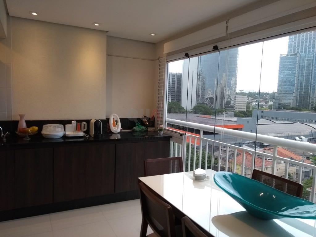 Apartamento para venda no brooklin com 2 suítes e 2 vagas de garagem