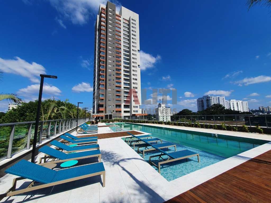 Apartamento novo para venda com 69 m², 2 dormitórios, 1 suíte, 1 vaga de garagem, lazer completo no Alto da Boa Vista/Santo Amaro.