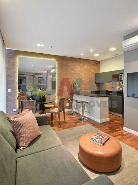 Studio mobiliado para locação na Vila Olímpia