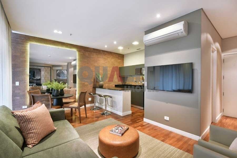 Studio mobiliado para locação na Vila Olímpia