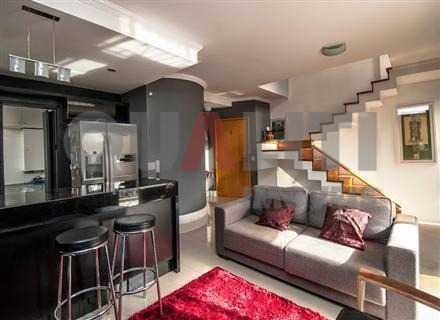 Apartamento Triplex á venda em Moema , 2 dormitórios, 1 suíte, 3 vagas