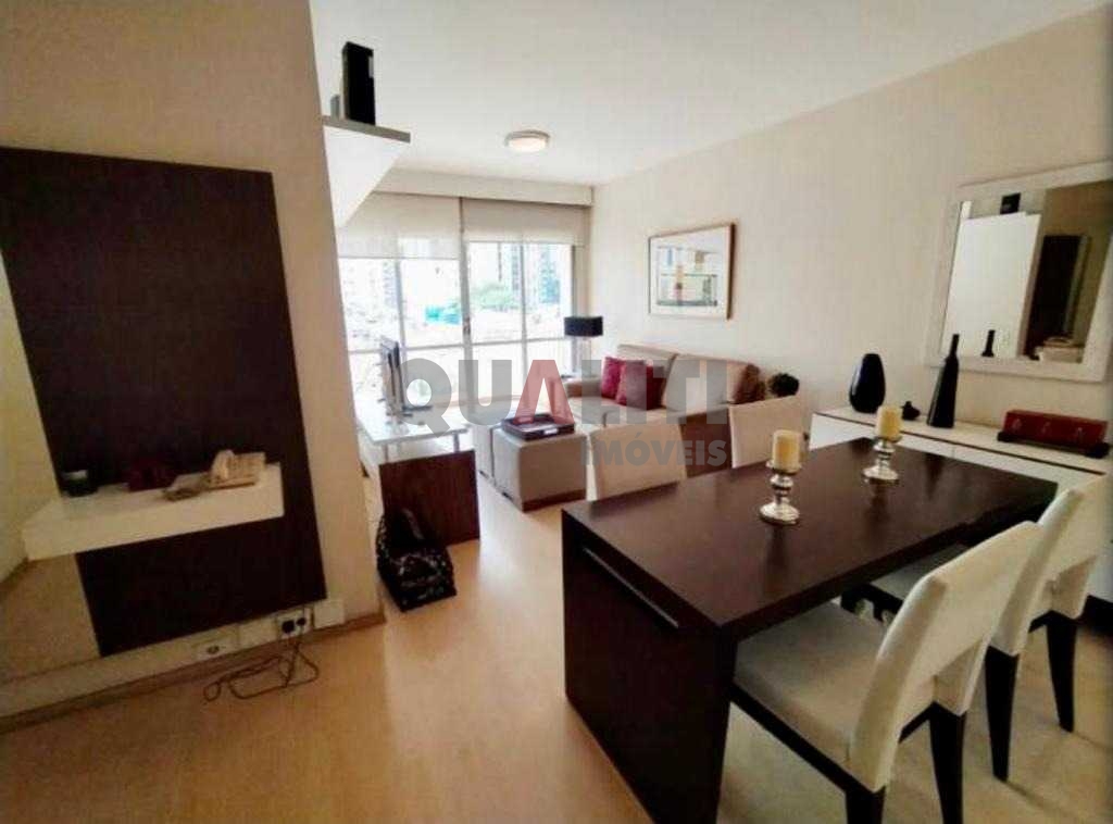 Apartamento com 2 dormitórios, 1 vaga de garagem e lazer para venda no Itaim Bibi.