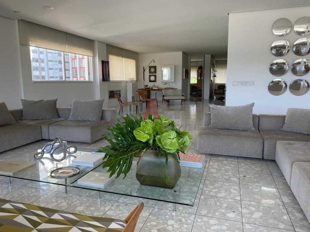 Apartamento de luxo alto padrão para venda e locação 425m² em Higienópolis lazer completo.
