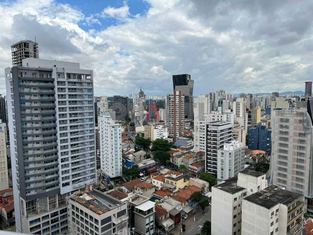 Apartamento à venda em Pinheiros com 49 m², 1 quarto, 1 suíte, living com terraço e 1 vaga
