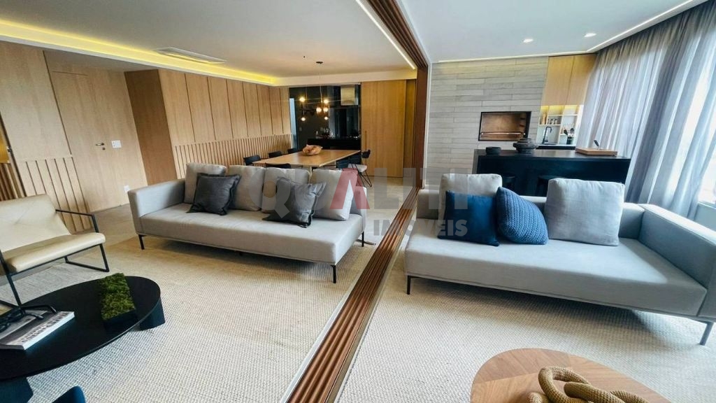 Apartamento a venda de alto padrão com 147 m², lazer completo, 3 suítes, varanda gourmet e 2 vagas no Brooklkin