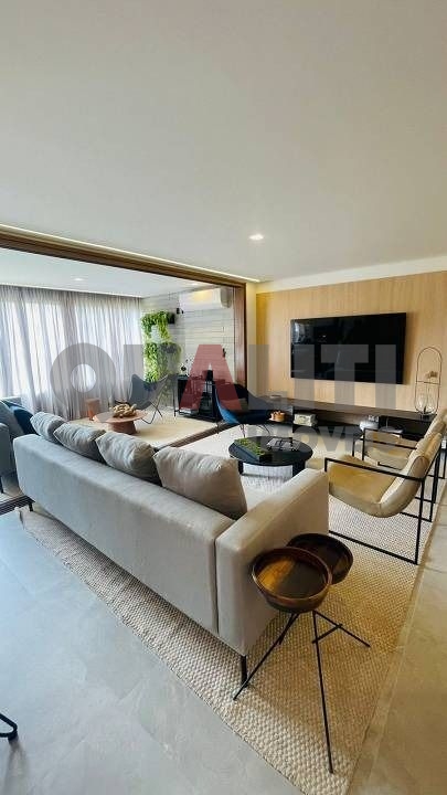 Apartamento a venda de alto padrão com 147 m², lazer completo, 3 suítes, varanda gourmet e 2 vagas no Brooklkin