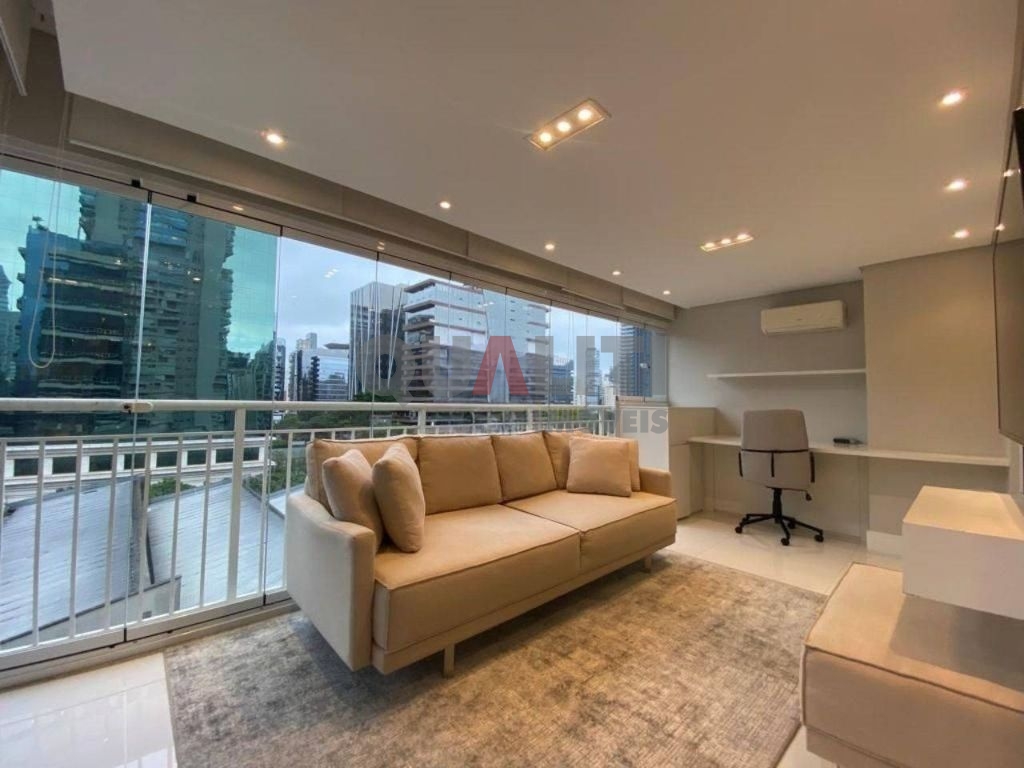 Apartamento mobiliado para locação, 1 dormitório, 1 suíte, l - foto 1