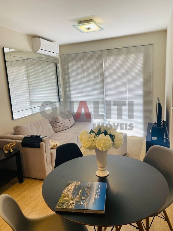 Apartamento de 1 dormitório, 1 suíte, totalmente mobiliado, para Venda em Moema