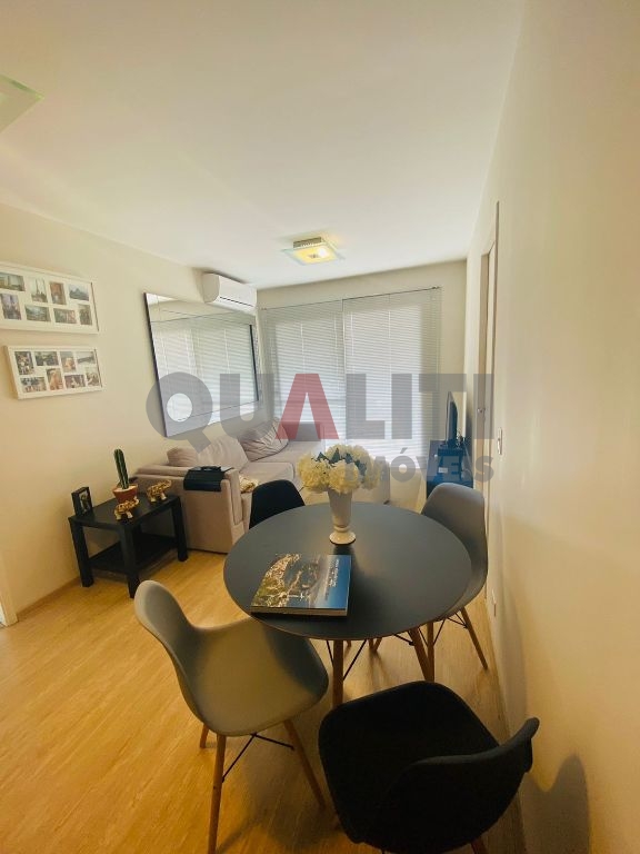 Apartamento de 1 dormitório, 1 suíte, totalmente mobiliado, para Venda em Moema