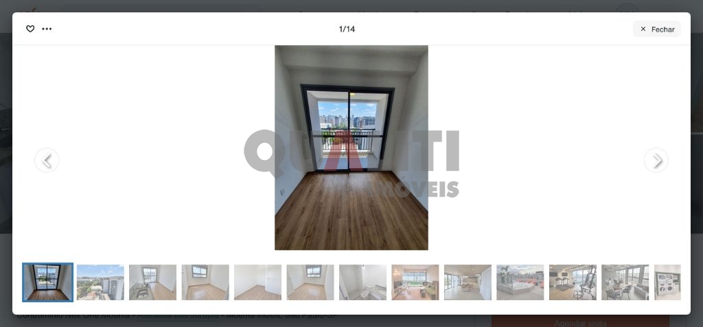 Apartamento para venda em Moema Índios com 32 m² e 1 quarto e 1 banheiro.
