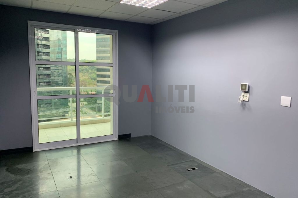 Sala Comercial para locação em prédio novo no Brooklin Novo