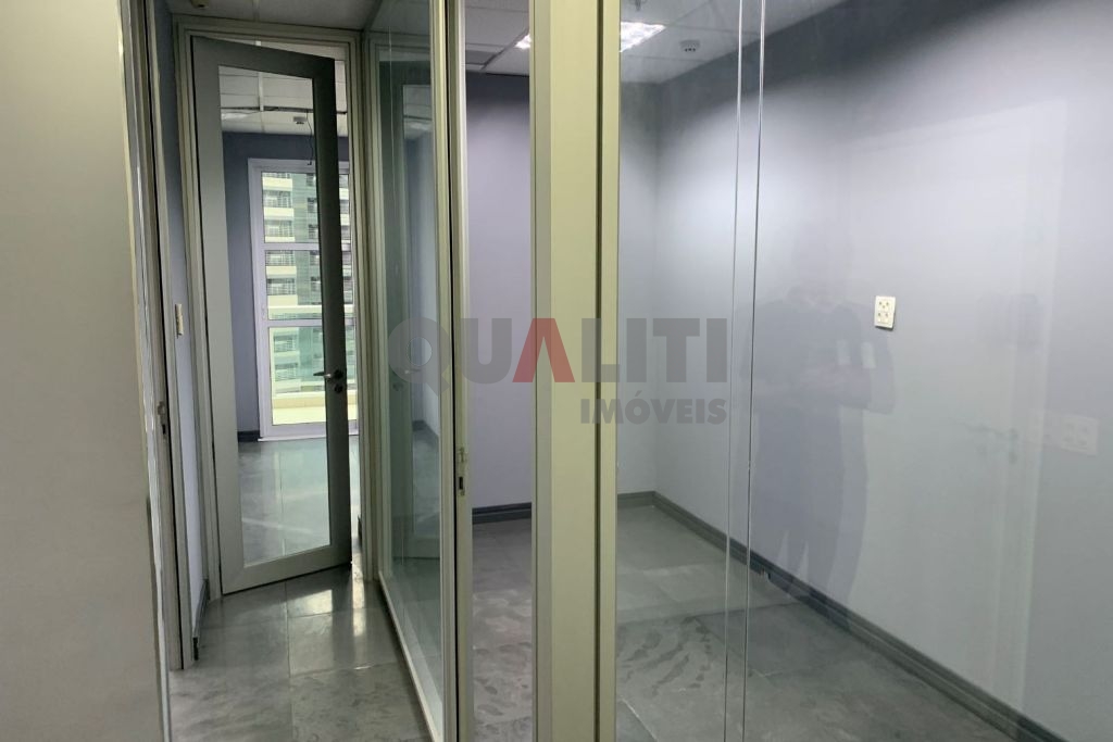 Sala Comercial para locação em prédio novo no Brooklin Novo