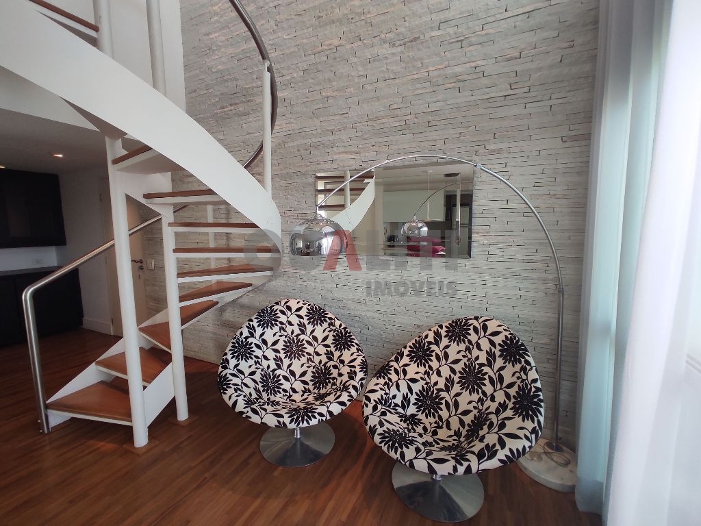 Apartamento mobiliado para locação com 104 m² em Moema próximo ao Parque Ibirapuera