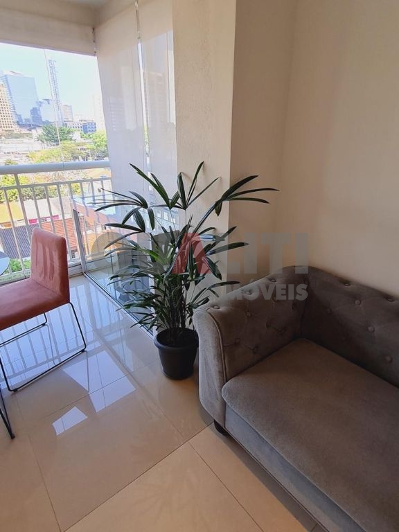 Apartamento para venda no Brooklin, com 49 m², 1 suíte, lavabo, terraço, ar condicionado, 1 vaga, lazer completo e condº baixo.