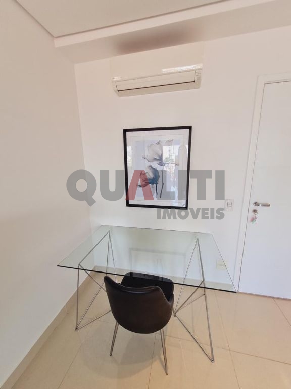 Apartamento para venda no Brooklin, com 49 m², 1 suíte, lavabo, terraço, ar condicionado, 1 vaga, lazer completo e condº baixo.