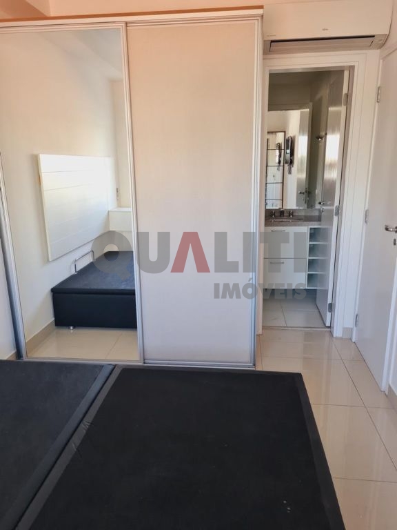 Apartamento para venda no Brooklin, com 49 m², 1 suíte, lavabo, terraço, ar condicionado, 1 vaga, lazer completo e condº baixo.