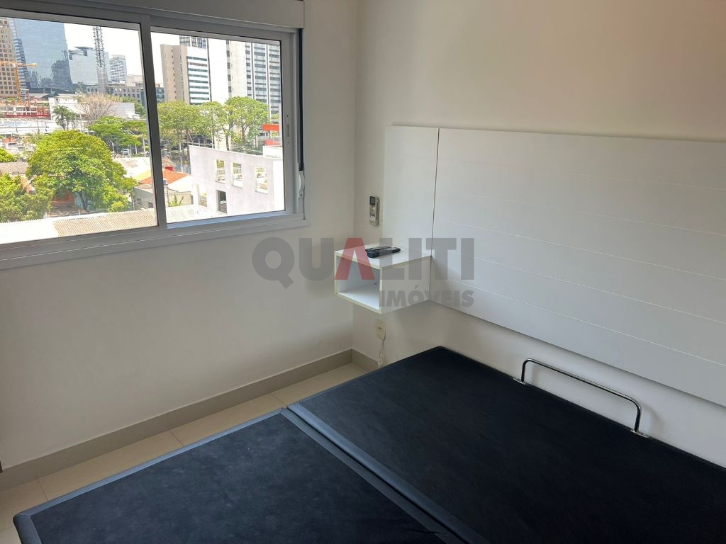 Apartamento para venda no Brooklin, com 49 m², 1 suíte, lavabo, terraço, ar condicionado, 1 vaga, lazer completo e condº baixo.