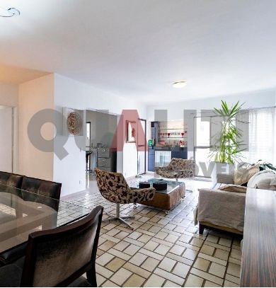 Apartamento para Venda com 125 m², 3 Quartos, 1 suíte, 2 vagas, varanda em Moema Índios.
