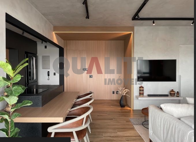 Apartamento alto padrão à venda com 73m², mobiliado, 1 quarto, 1 suíte e 1 vaga em Pinheiros.