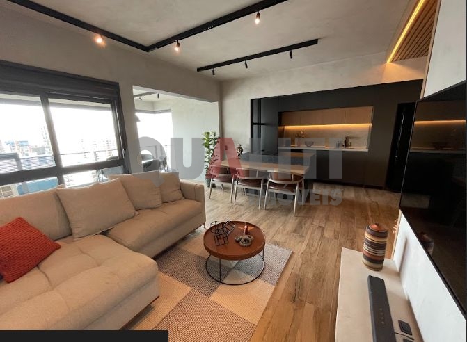 Apartamento alto padrão à venda com 73m², mobiliado, 1 quarto, 1 suíte e 1 vaga em Pinheiros.