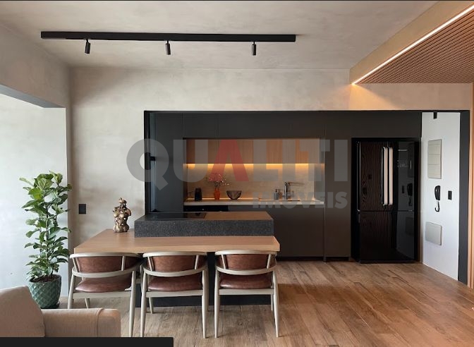Apartamento alto padrão à venda com 73m², mobiliado, 1 quarto, 1 suíte e 1 vaga em Pinheiros.