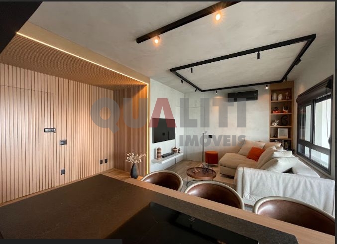 Apartamento alto padrão à venda com 73m², mobiliado, 1 quarto, 1 suíte e 1 vaga em Pinheiros.