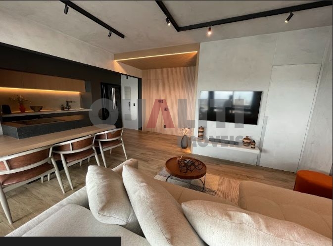 Apartamento alto padrão à venda com 73m², mobiliado, 1 quarto, 1 suíte e 1 vaga em Pinheiros.
