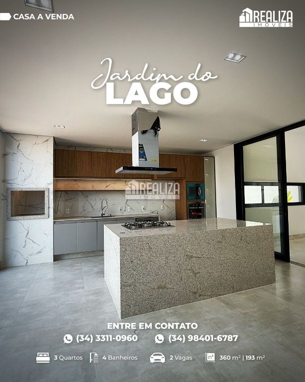 Casa de 3 quartos, 193m² no bairro Jardim do Lago, em Uberaba | Eu Corretor