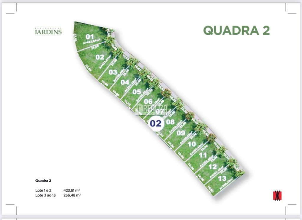 Lote/Terreno de 256m² no bairro Recreio dos Bandeirantes, em Uberaba | Eu Corretor