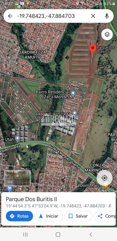 Lote/Terreno de 200m² no bairro Residencial Zeca Mendes, em Uberaba | Eu Corretor