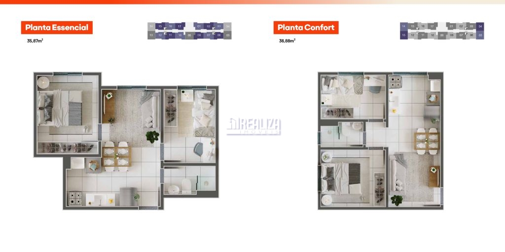 Apartamento, 2 quartos, 36 m² - Foto 16