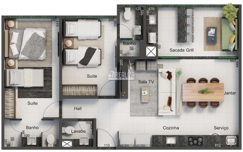 Apartamento, 2 quartos - Foto 34
