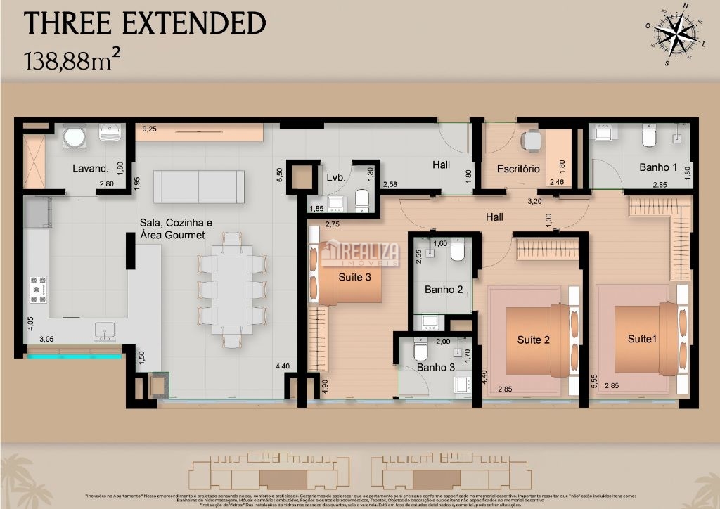 Apartamento, 1 quarto, 56 m² - Foto 35