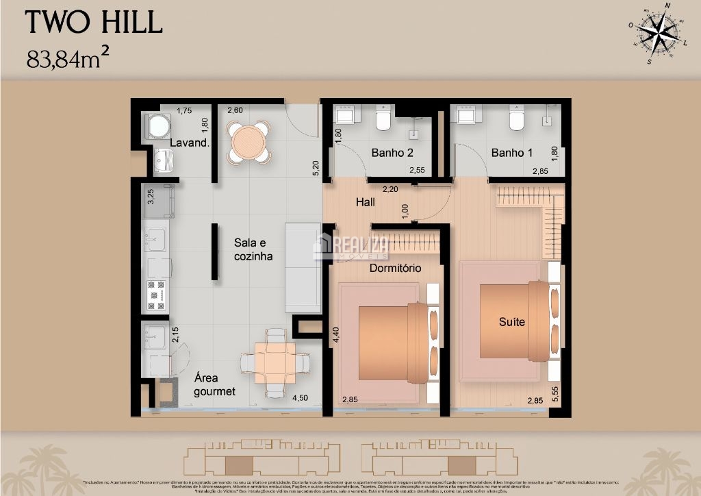 Apartamento, 1 quarto, 56 m² - Foto 34