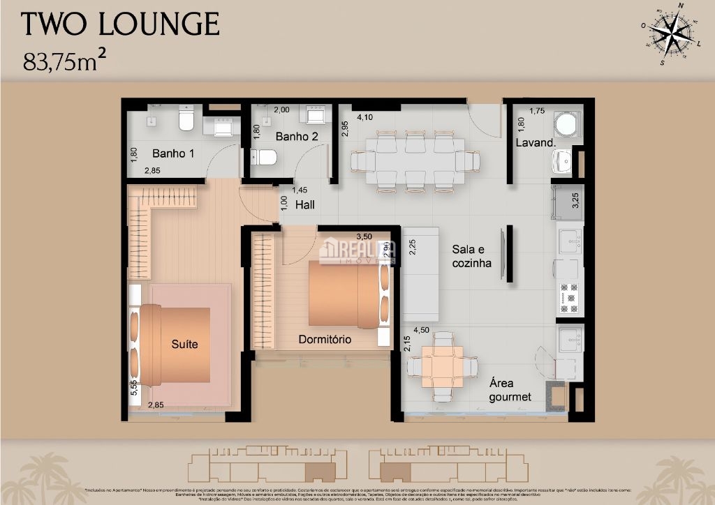 Apartamento, 1 quarto, 56 m² - Foto 35
