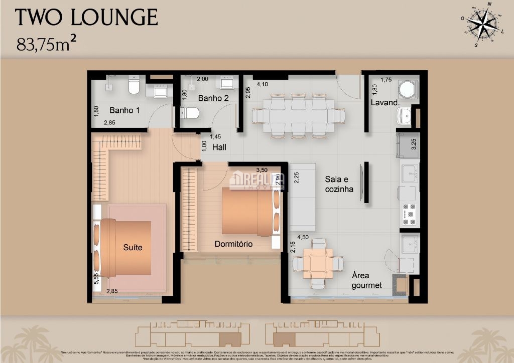 Apartamento, 1 quarto, 56 m² - Foto 35
