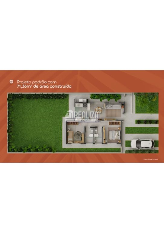 Casa, 2 quartos, 71 m² - Foto 14