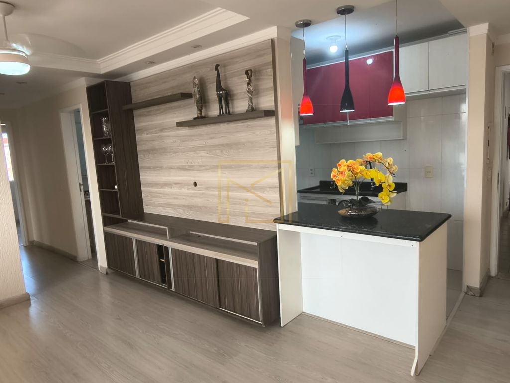 Apartamento com 3 dormitórios e sacada gourmet no residencia