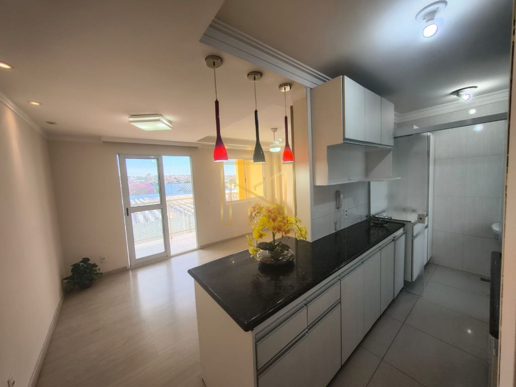 Apartamento com 3 dormitórios e sacada gourmet no residencia