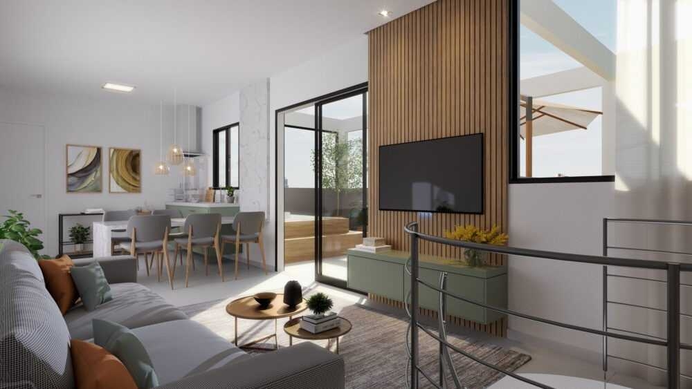 Cobertura duplex 90m² 2 quartos - Residencial Vista Bela, Jd. Paraíso - Jacareí/SP