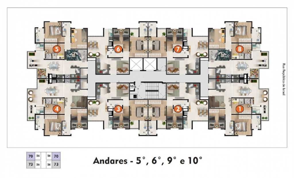 Lindo e confortavel apartamento dois dormitórios suíte no Jardim Oswaldo Cruz