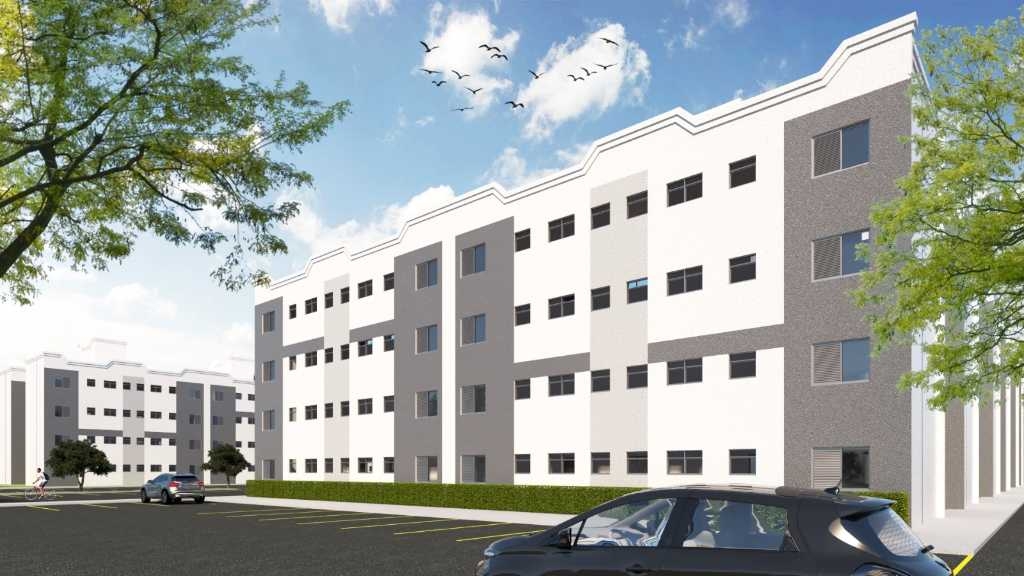Apartamento terreo no residencial florida em jacarei