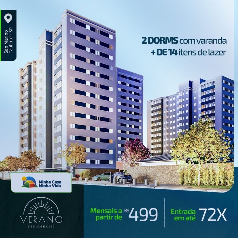 Venda de Apartamentos / Padrão na cidade de Taubaté